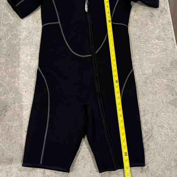 Seaskin Mens 3mm Shorty Wetsuit Womens Full Body Diving Suit Front Zip Wetsuit - Picture 12 of 16